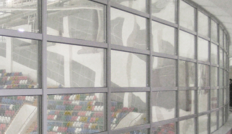 Материал каркаса профиль из нержавеющей стали: противопожарные двери со стеклом